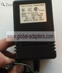 NEW 12V 1.25A D12-16-P AC/DC Adapter Wall Wart - Click Image to Close