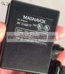 NEW 4.5V 400mA MAGNAVOX AY 3160/17 Power Supply AC Adapter