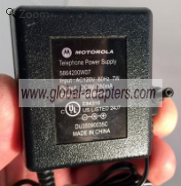 NEW 9V 350mA Motorola 5864200W07 AC Adaptor - Click Image to Close