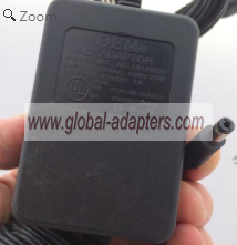 NEW 12V 1A AD-121ANDT AC Adapter - Click Image to Close