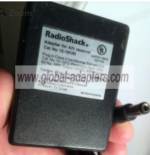 NEW 12V 400mA Radio Shack 15-1972R Power Supply Adapter