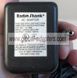 NEW 12V 100mA RadioShack 15-1838 Radio Shack AC Adapter - Click Image to Close