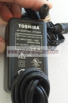NEW 12V 1A Toshiba AT7020A AC Adapter