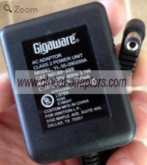 NEW 9V 200mA GIGAWARE YL-35-090200A 40-299 Ac Adapter