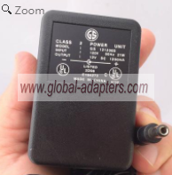 NEW 12V 1.2A GS 121200D Power Supply Adapter - Click Image to Close