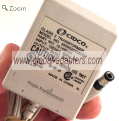 NEW 9V 200mA CIDCO 350902OO2COA 101493-01 Power Supply Ac Adapter