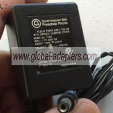 NEW 12V 200mA Southwestern Bell Freedom for Cordless Phone T-950 AC Adapter - Click Image to Close