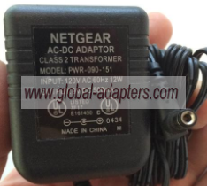 NEW 9V 500mA NETGEAR Router PWR-090-151 AC Adapter - Click Image to Close