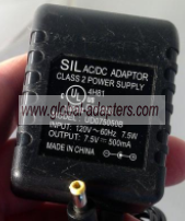 NEW 7.5V 500mA UD075050B 332-10025-01 Netgear Power Supply Adapter