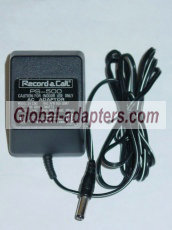 Record a Call PS-500 DV-1283 AC Adapter 5GA 10347 12VAC 830mA 14VAC 500mA 5GA10347