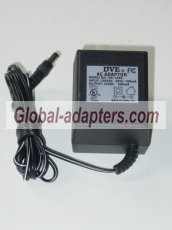 DVE DV-1250 AC Adapter 12V 500mA 0.5A DV1250