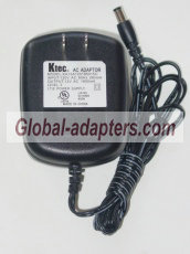 Ktec KA12A120185015U AC Adapter 12VAC 1850mA 1.85A