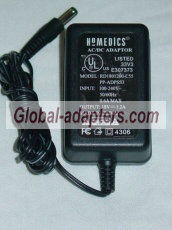 Homedics PP-ADPSS3 AC Adapter RD1801200-C55 18V 1.2A PPADPSS3 - Click Image to Close