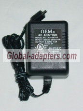 AD-041A5 AC Adapter 4.5V 1500mA 1.5A AD041A5 - Click Image to Close