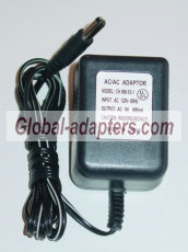 CH00663-1 AC Adapter 6VAC 0.6A 600mA CH006631