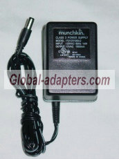 Munchkin YU120100A2 AC Adapter 12VAC 1000mA 1A - Click Image to Close