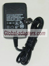 Metroacces ME-S10W060150W-US0 Toy Transformer AC Adapter 6V 1500mA 1.5A