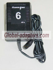 PowerLine 6 AC Adapter MP-6 6V 800mA 0.8A MP6