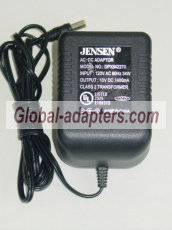 Jensen DPX542270 AC Adapter 10V 1400mA 1.4A