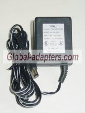 Yinli YL-3503 AC Adapter 9V 100mA YL3503 - Click Image to Close