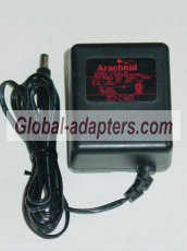 Arachnid 39264 AC Adapter 48-9-800 9V 800mA