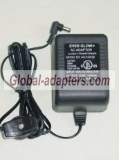 Ever Glow ACU120130 AC Adapter w/ Switch 12VAC 1300mA