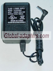 Yeefu Electronics YU120100A2 AC Adapter 12VAC 1000mA 1A