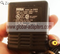 NEW 10V 0.85A SEGA Genesis MK-2103 AC Adapter - Click Image to Close