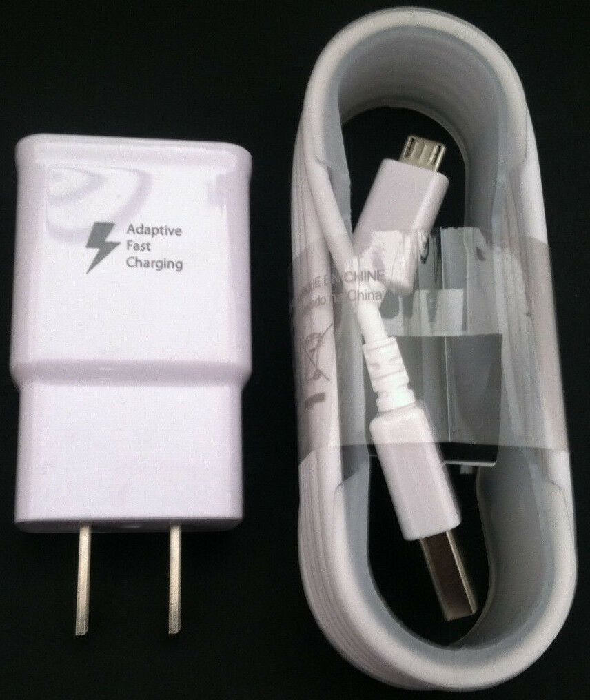 Adaptive Fast Rapid Wall Charger OEM For Samsung S6 S7 Edge Note 4 5 + 5ft Cable Number of Ports: