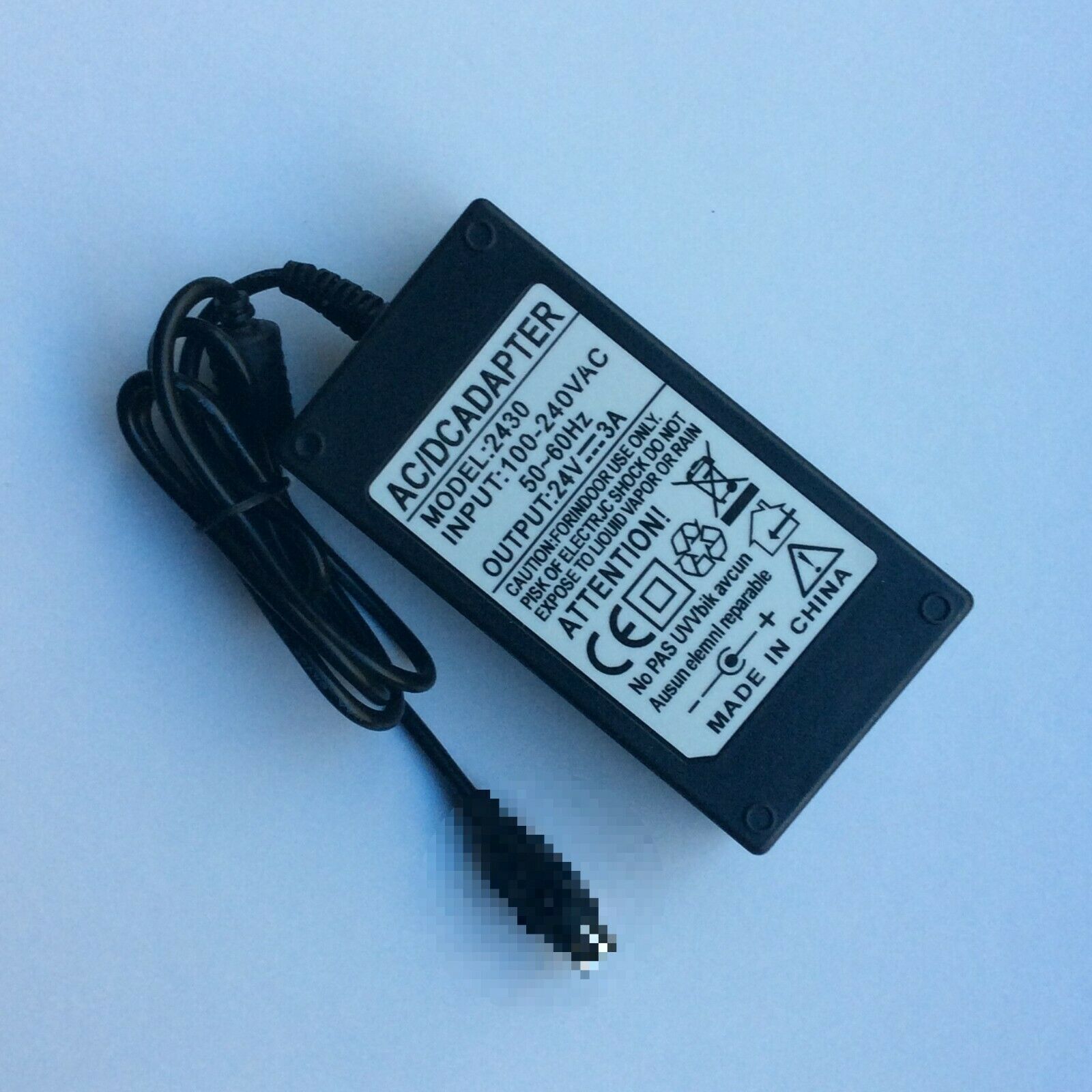Power supply for Zebra AC Adapter SAWA-52-312524 24V 3.75A upgrade Power Supply Adapter cord for
