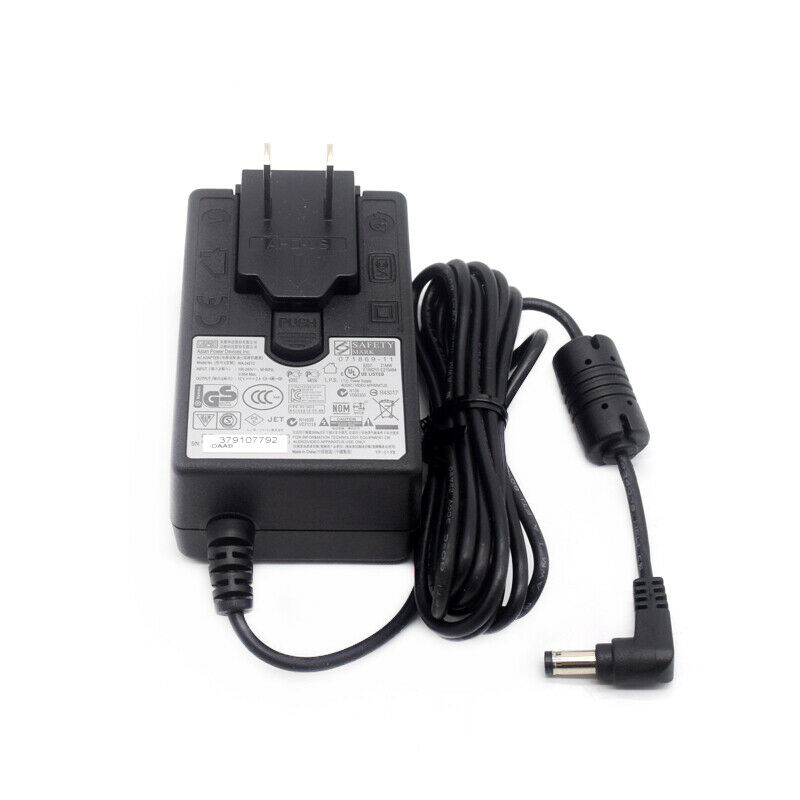 12V 2A AC ADAPTER GENUINE WA-24E12 APD Asian Power Devices AC ADAPTER POWER SUPPLY CHARGER Model