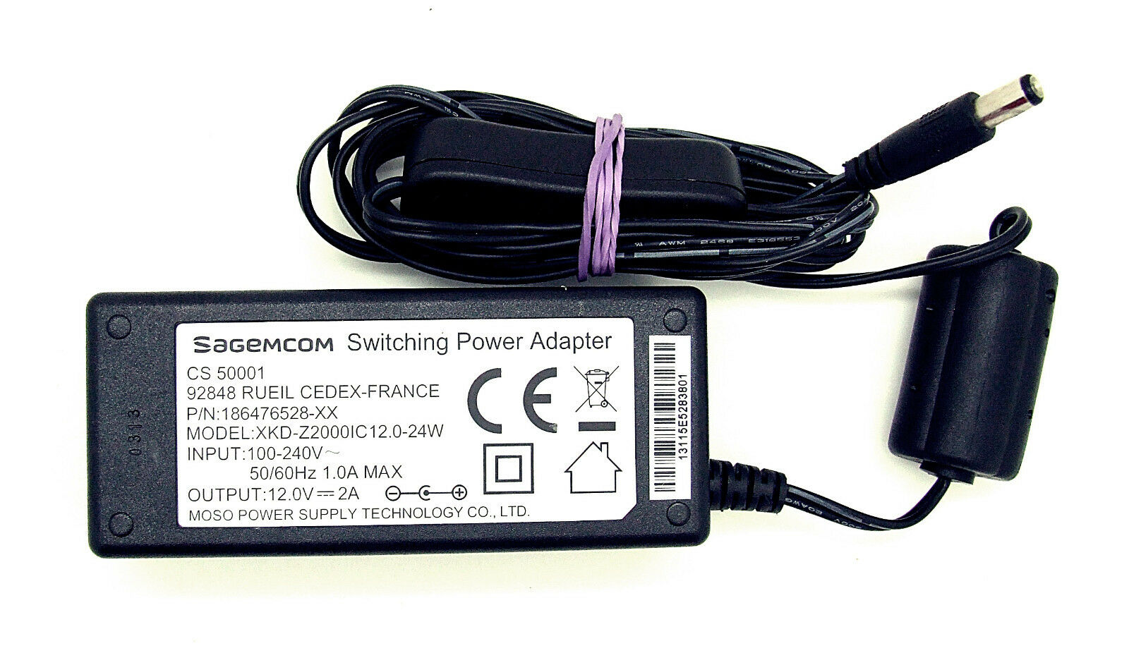 Original SAGEMCOM Power Supply xkd-z2000ic12 AC Adapter 12v 2,0a Artikelbeschreibung Original Sa