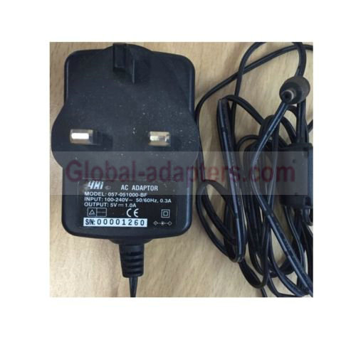 NEW 5V 1A YHI 057-051000-BF AC ADAPTER - Click Image to Close