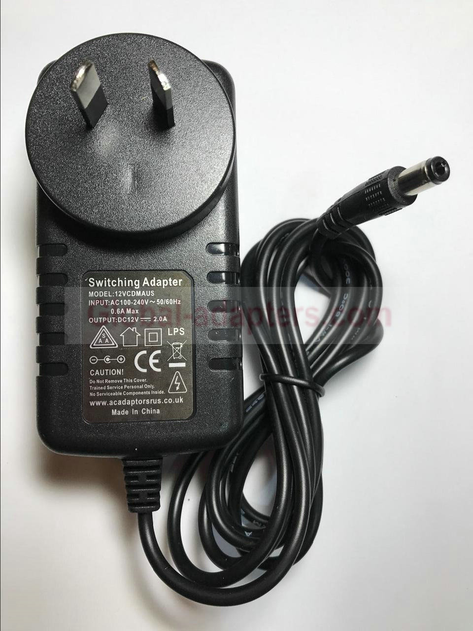 New DC12V 2A 12VCDMAUS Power Supply Switching Adapter