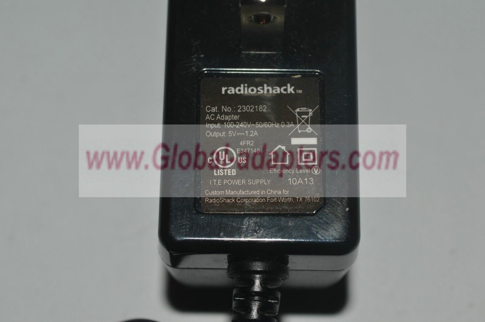 NEW 5V 1.2A RADIOSHACK 2302182 Ac Adapter - Click Image to Close