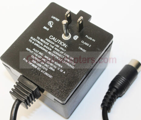 New 24VAC 28VA Ault 336-1209-TO1E Plug-In Class 2 Transformer AC Adapter