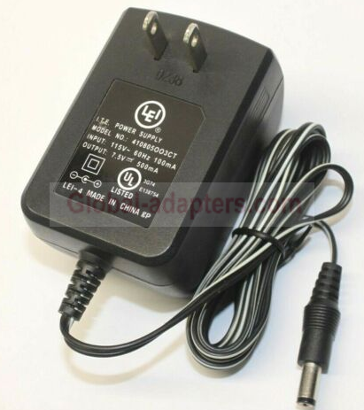 New 7.5V 500mA LEI 410805OO3CT ITE Power Supply Adapter