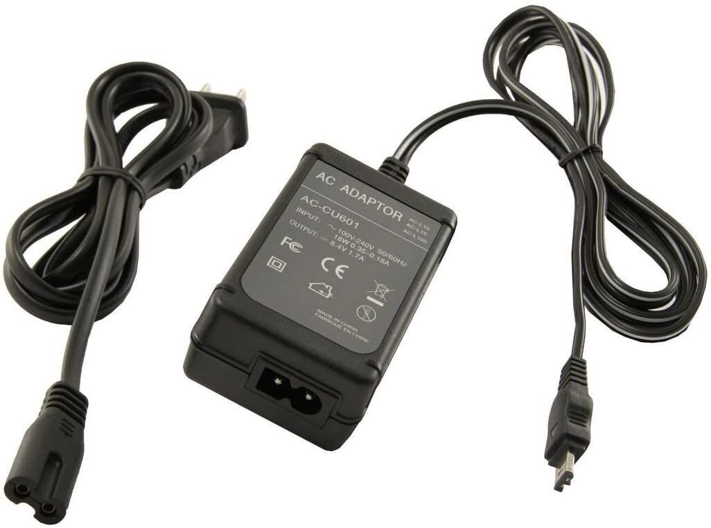 sony DCR-DVD/PC/VX/FX Series AC-L100 AC-L15 AC Adapter Charger Sony HandyCam CCD-TRV67 DCR-TRV