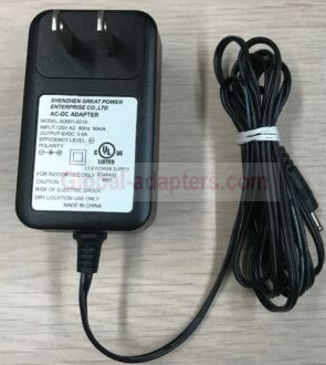 NEW 6V 600mA Shenzen AD001-001A AC/DC Power Supply Adapter
