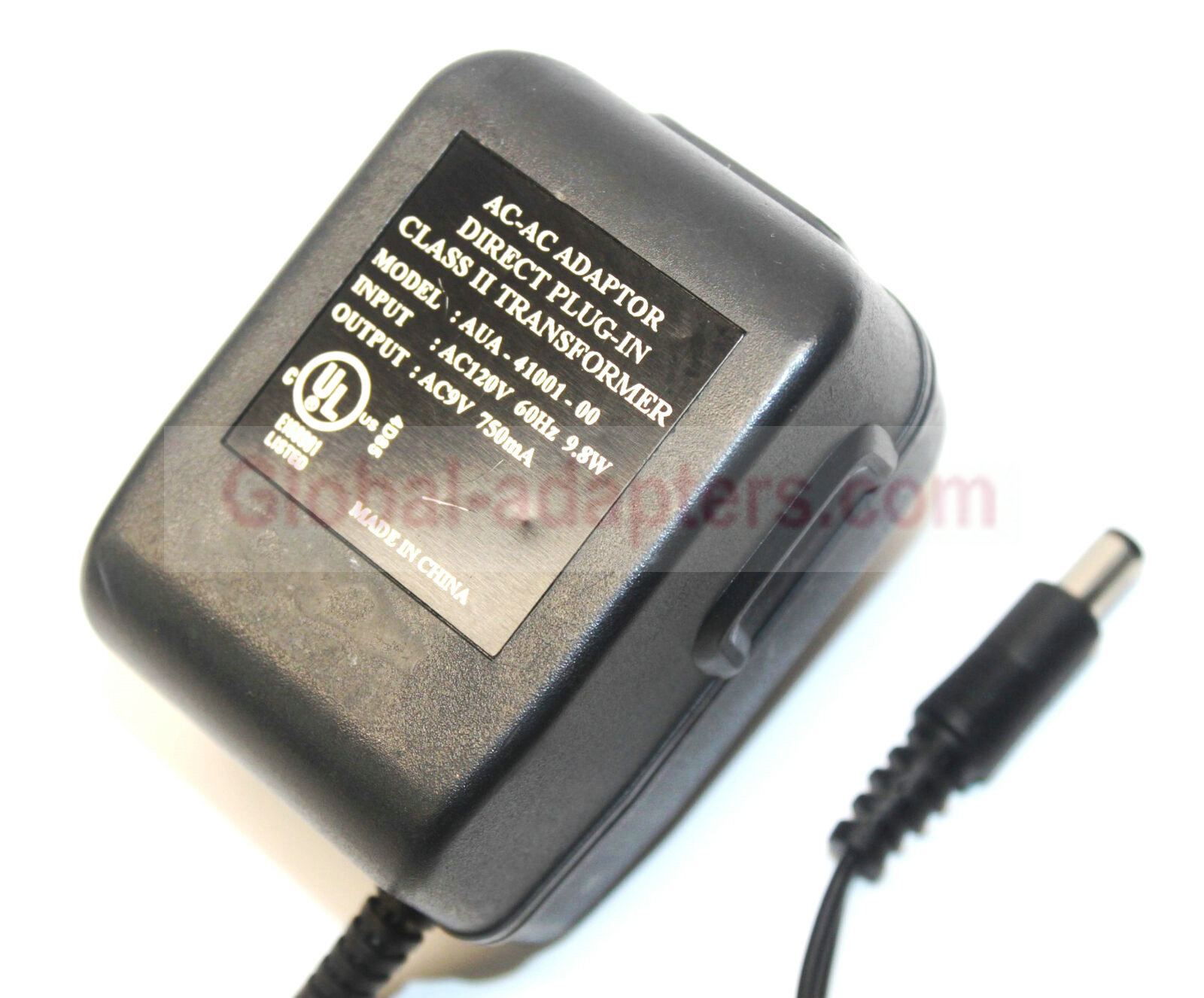 New 9V 750mA AUA-41001-00 Plug-In Class 2 Transformer Power Supply Ac Adapter
