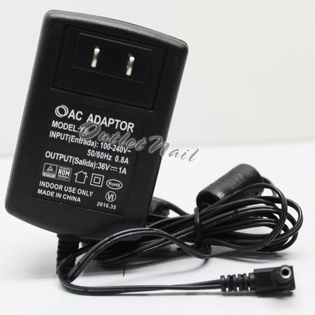 AUTHENTIC AC Adapter Geniune YS35-3601000U 36V 1A for US Plug CND LED Lamp 90200 Model: Authentic