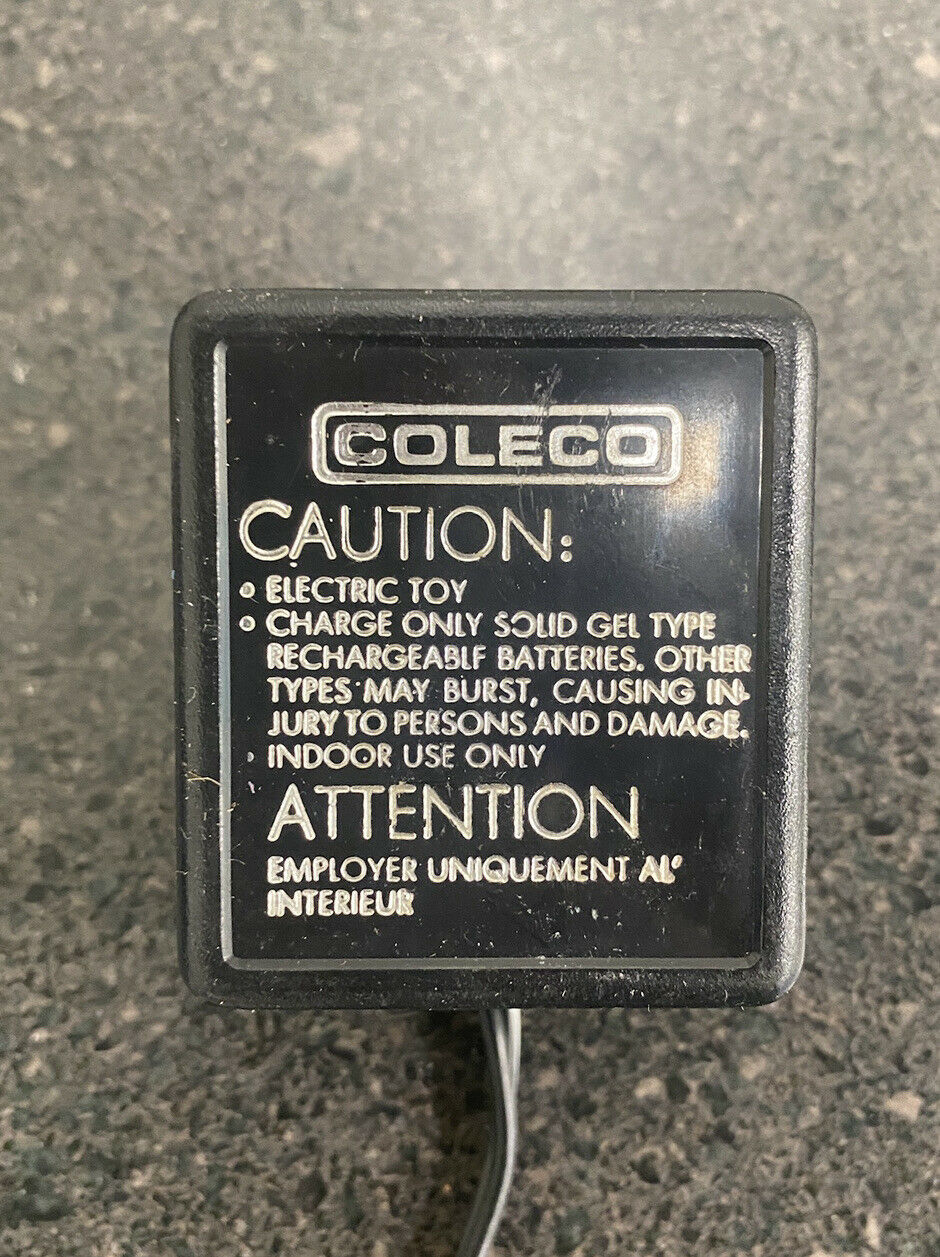 Original COLECO Electric Toy Battery Charger Adaptor Model 501117 Brand: COLECO Type: Battery Ch