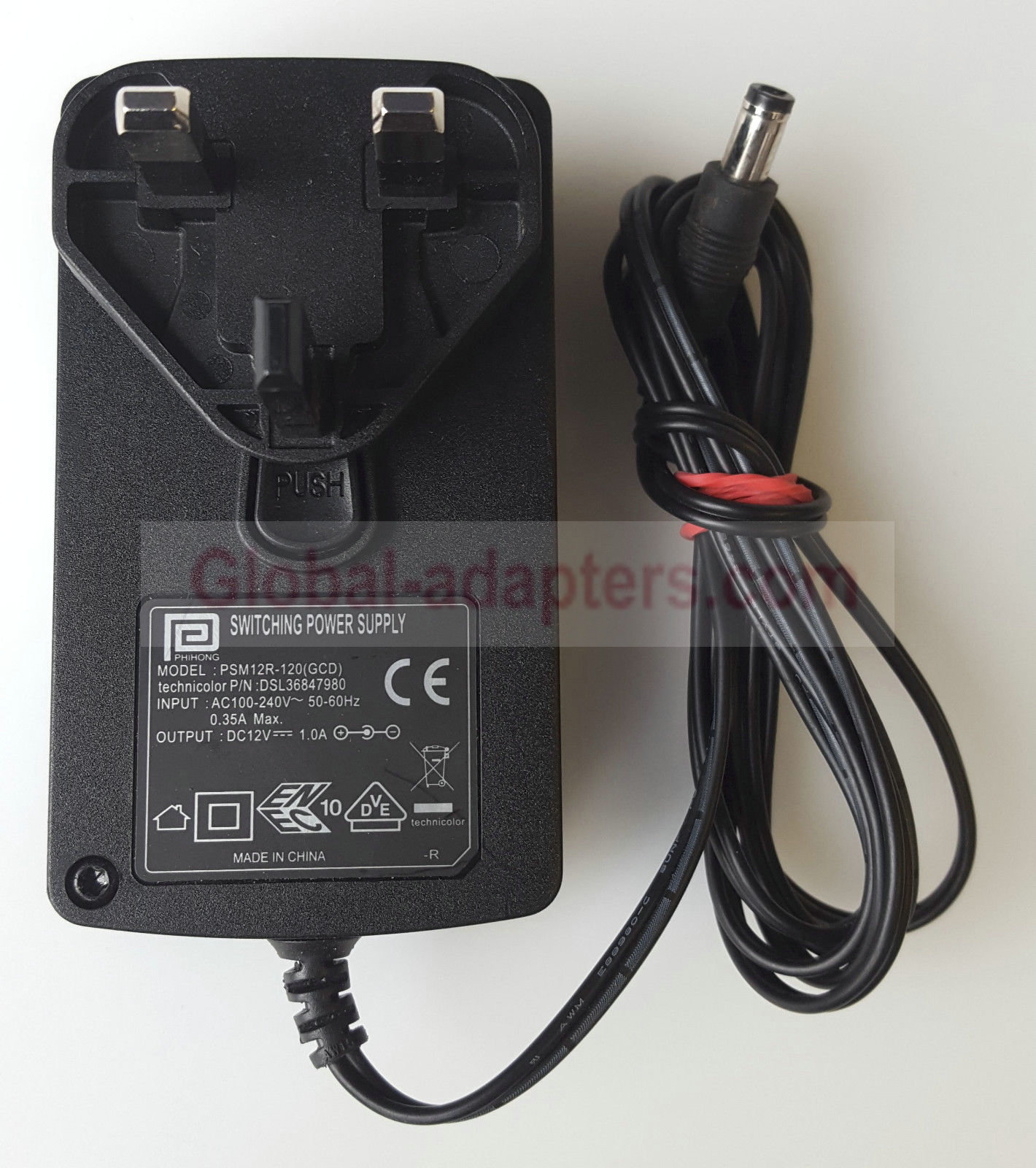 NEW 12V 1A PHIHONG PSM12R-120(GCD) DSL36847980 Ac Adapter