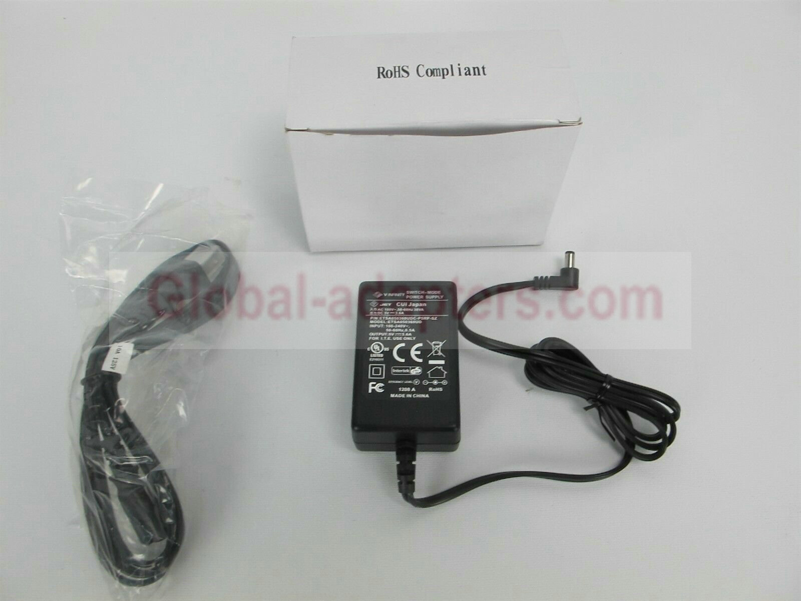 New 5V 3.6A CUI ETSA050360UD Power SUPPLY AC ADAPTER - Click Image to Close