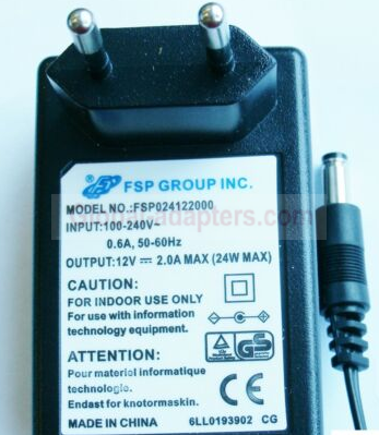 NEW 12V 2A FSP GROUP FSP024122000 POWER AC ADAPTER