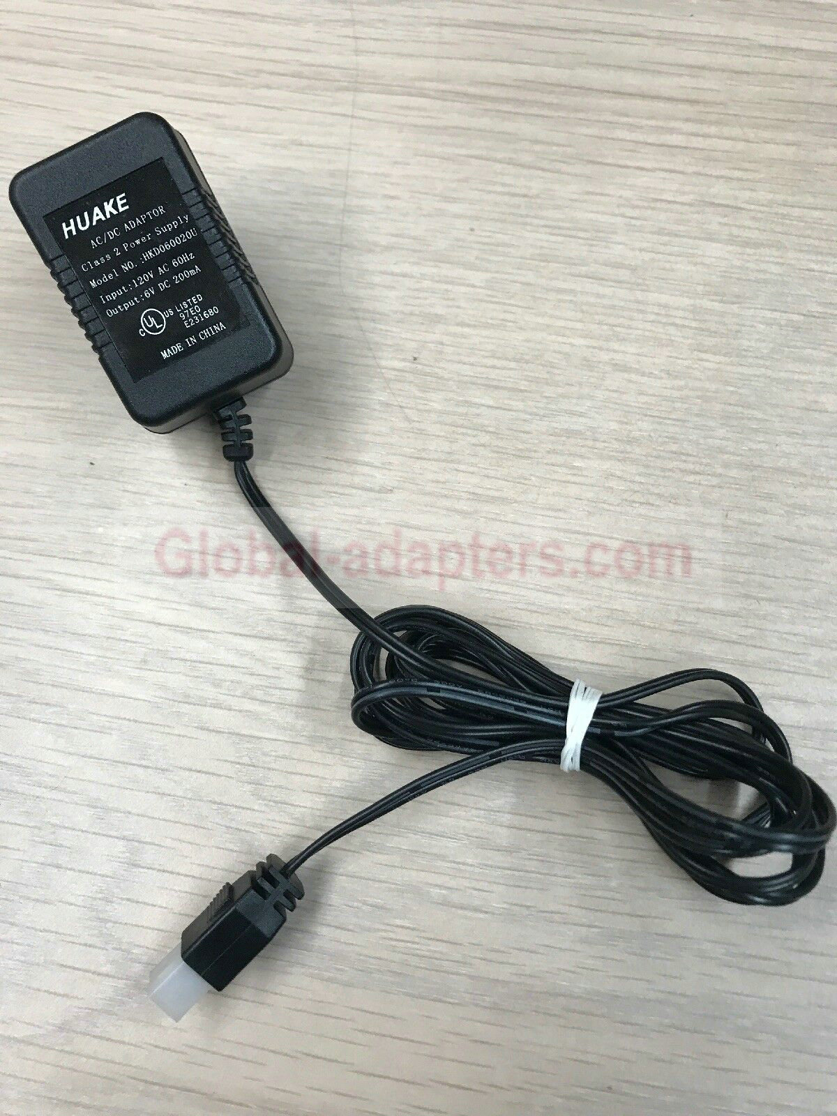 NEW 6V 200mA HUAKE HKD060020U AC Adapter