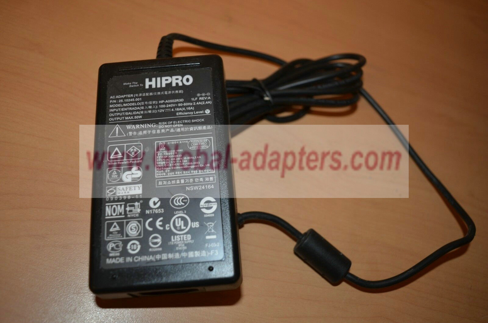 NEW 12V 4.16A PHIHONG HP-A0502R3D 25.10245.001 AC Adapter