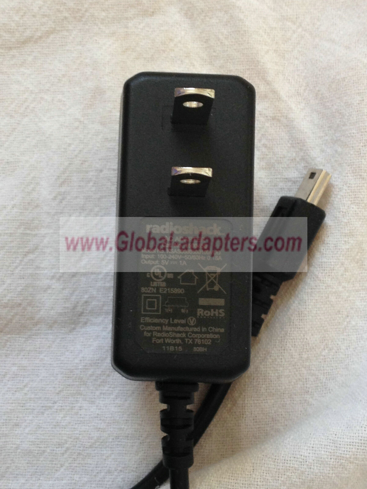 New 5V 1A Radio Shack KSAS0060500100VUD Power Supply AC Adapter Charger