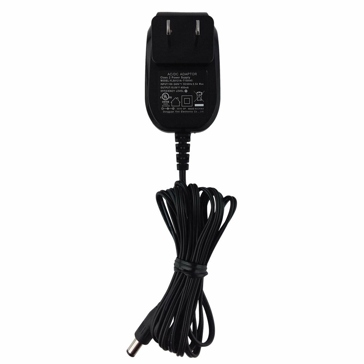 Mass Power 9V AC power Adapter WEF0900100A1BA Supply Cord Charger DVD player MPN: WEF0900100A1BA - Click Image to Close
