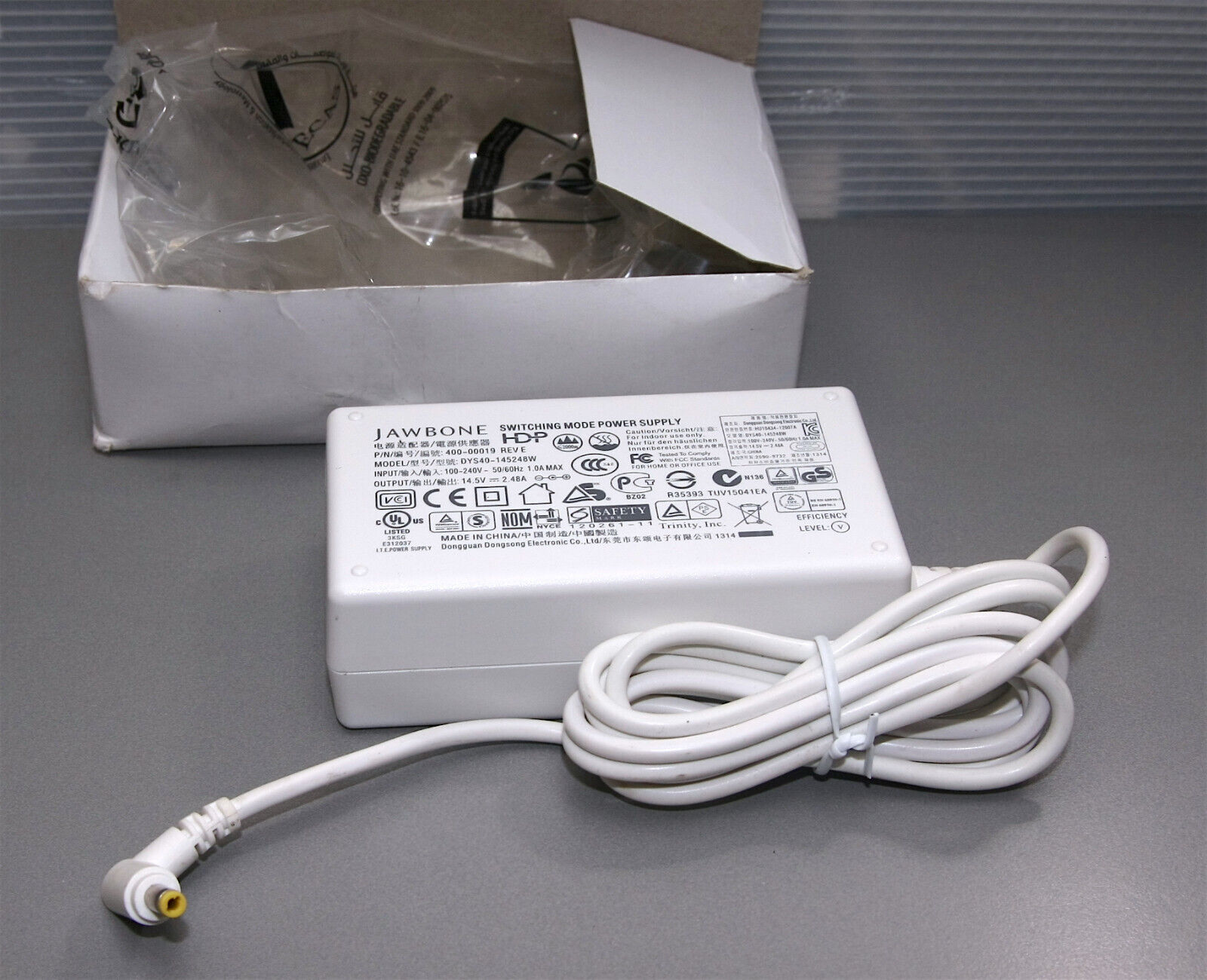 Original NEW NOS Jawbone Power Supply Charger AC Adapter for Big Jambox BT Brand: Jawbone Type: A - Click Image to Close